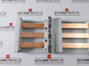 Rittal Sv 9340.000 Busbar System 3ph 600/480vac 63a Awg10-6 44 Lb-in/75c Copper Rails