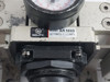Nojpc Ar 5000 Pneumatic Filter Regulator Lubricator 0-150 Psi