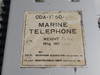 Nippon Hakuyo Oda-1750-1 Marine Telephone (Not Working)