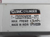 Smc I-cdq2Kwb25-20D Compact Cylinder 1.0 Mpa