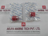 Lot Of 2X HONEYWELL PTHZ13 IPB Indicator Red Lens