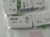 Lot Of 5X Baco 33E10 Contact Block 600V/10A