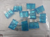 Lot of 10X Light Blue Car Fuse by RS 563-750