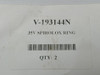 Lot Of 2X Spirolox Retaining/Snap Ring V-193144N