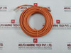 Eve636-10M Cat6 Patch Cable Orange Black Box 32.8Ft
