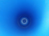 20’’ Opaque Big Blue Filter Housing With Pressure Relief By Pentair 30-90 Psi