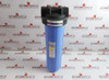 20’’ Opaque Big Blue Filter Housing With Pressure Relief By Pentair 30-90 Psi