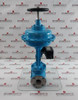 2-way Pneumatic Control Valve W/ Smart Positioner 4-20Ma Hnd-fln Mt.H Control Valves