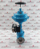 2-way Pneumatic Control Valve W/ Smart Positioner 4-20Ma Hnd-fln Mt.H Control Valves