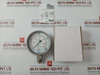 Wika Bourdon Tube Pressure Gauge 400 KgCm2 & Psi Part No. 232.50.100