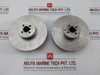 Used Condition Shaft Mounted Brake Disc Industrial Brake Rotor