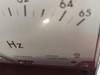 Toyo Keiki 55-60-65 Hz Frequency Meter Fcf-12 Nbv