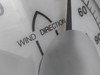 Osaka Nunotani Seiki Wind Direction Indicator Ac 100V Part No. Fl200Sel