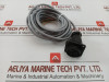 033375 Flange Socket With Cable 5-meter By Te Connectivity