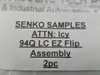 Lot Of 2X Lc Duplex Fiber Optic Connector By Senko Ez-flip