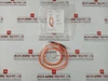 Trelleborg 1.5-m Duplex Multimode Fiber Optic Patch Cable 250039