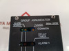Westronics Sbga-15P2W Group Annunciator