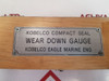 Kobelco eagle wear down gauge marine