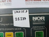Kongsberg Norcontrol Etu 001 8200011 Engine Telegraph Unit (Not Working)