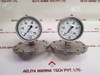Wika En 837-3 Pressure Gauge 0 To 100 Mbar
