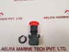 Telemecanique Zbe-101 Red Illuminated Push Button Switch