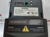 Siemens 6Se6420-2Ab17-5Aa1 Inverter 0.75Kw