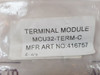 Mcu32-term-b Terminal Module T4-755-4120D