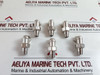 Set of 6X 417151-80 tube coupling 610097