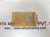 Erni 780820/2 Printed Circuit Relay Card 4A 250V-