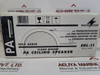 Monacor Edl-11 Flush Mount Pa Ceiling Speaker 10W/1 Kohm