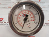 Stewarts Pressure Gauge 316 S.S. Tube And Socket 0 To 3000 Psi