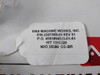 D&S Machine 2367068-01 Wear Ram Lh 18-3/4 In Cdvs Ii Evo B Pad