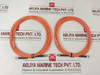 Ge 110003072 Fibre Optic Cable 7.45M Orange St-st Simplex 62.5/125