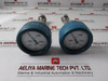 Wika En 837-3 Diaphragm Pressure Gauge -1500-0-2500 Mmwc