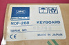 Japanese JRC NDF-268 Keyboard - Lightweight and Reliable