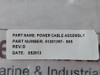 Honeywell 51201397-005 Power Cable Assembly Rev. D