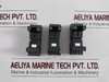 Lot of 7X Relpol GZT4 Relay Socket 6A 300Vac