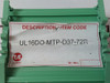 Honeywell Ul16Do-iota-d37-72-xor Digital Input/Output Relay Ul16Do-mtp-d37-72R