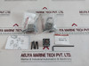 Lot Of 2X Honeywell 393690-14 Inlet/Outlet Straight Flange Kit