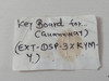 Guanwei Technology Ext-dsp-3 Keyboard For (Guannway)