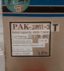 Anam Pak-20At-3 Magnetic Contactor W/ Thermal Overload Relay T-20-3