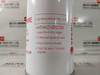 Sperre 3722 Spin-on Oil Filter 1"12 Unf