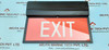 Pne emergency exit sign board tex108