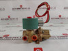 Asco 8344G70 Red-hat Solenoid Valve 1/4 Air, Inert Gas, Water, Oil 10-150 Psi
