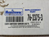 Manitowoc 76-2375-3 230V Unitized Sensor Assy 1059