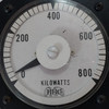 Yokogawa Dc Volts Meter 0-800 Kilowatts 0-1 Milliamperes Dc