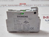 Siemens 3Tx4001-2A Contactor Auxiliary Contact 600Vac Max