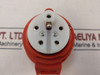 Famatel 23303 400V 32A 3P+N+E Red Connector Socket Ip44