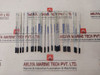 Lot Of 2X 0+100 C Din 16185Glass Thermometer L=150Mm And The Tube L=63Mm
