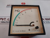 Deif 0-10 ∞ MΩ Insolation Monitor 250 KΩ Analog Panel Meter